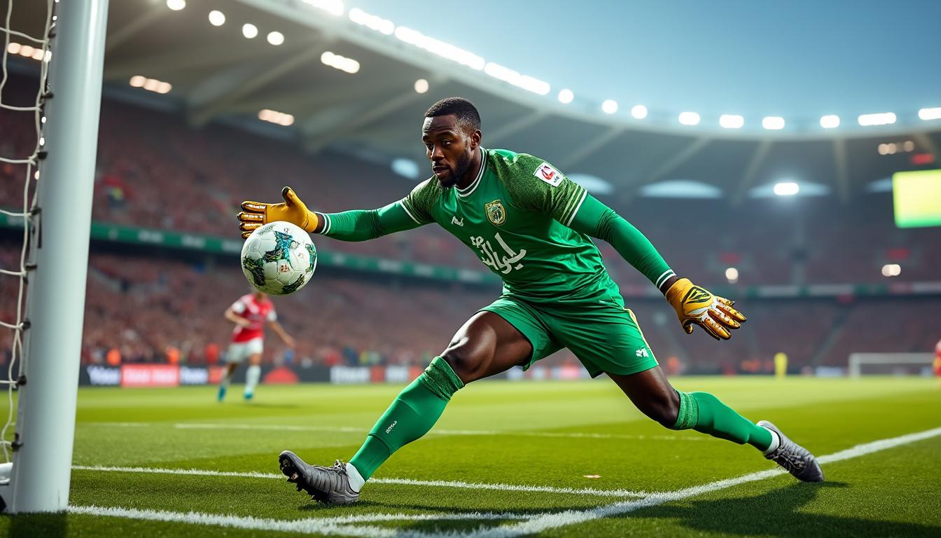 édouard mendy montre une performance exceptionnelle avec al ahli, retrouvant son meilleur niveau le 6 novembre 2025.